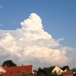 Wolkenszenario am Harrl, Bad Eilsen